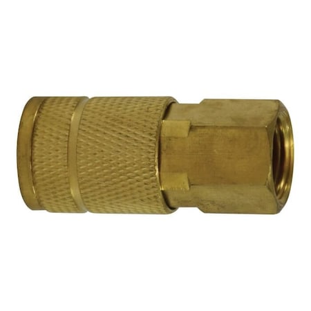 Quick Disconnect Coupler, TruFlate Parker Interchange, FittingConnector Type Coupler, 38 Nomina